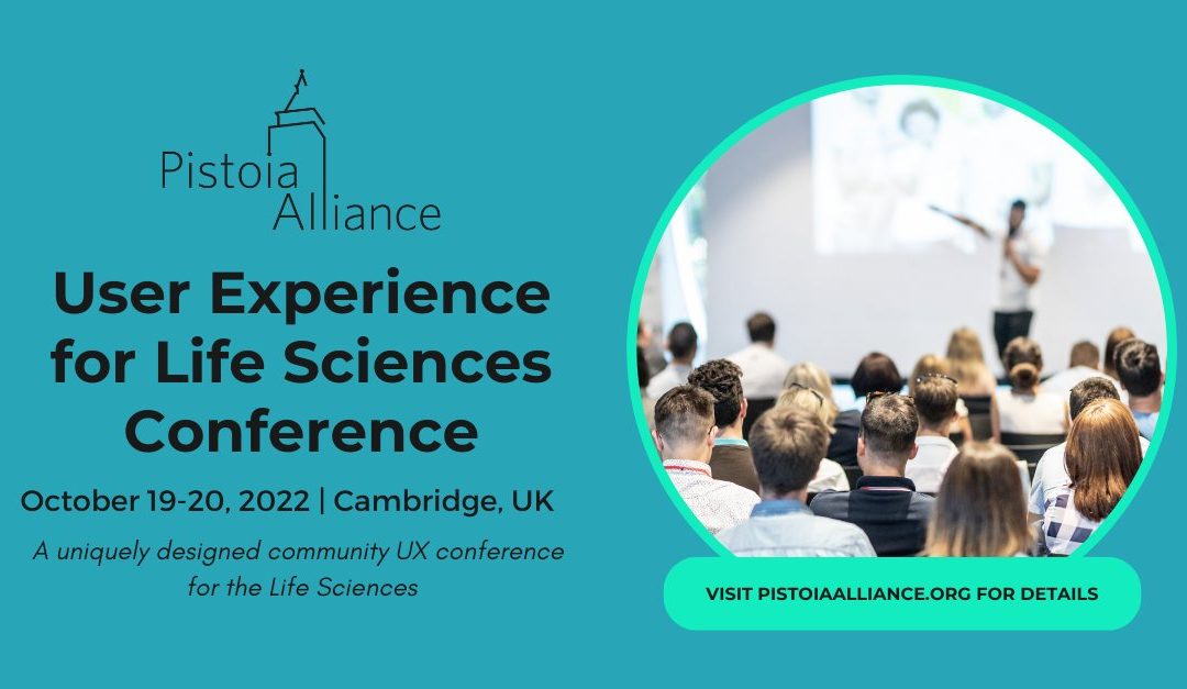 User Experience for Life Sciences (UXLS) Konferenz der Pistoia Alliance