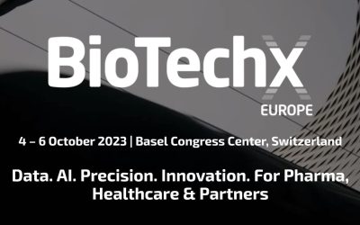 We are at BioTechX 2023 in Basel